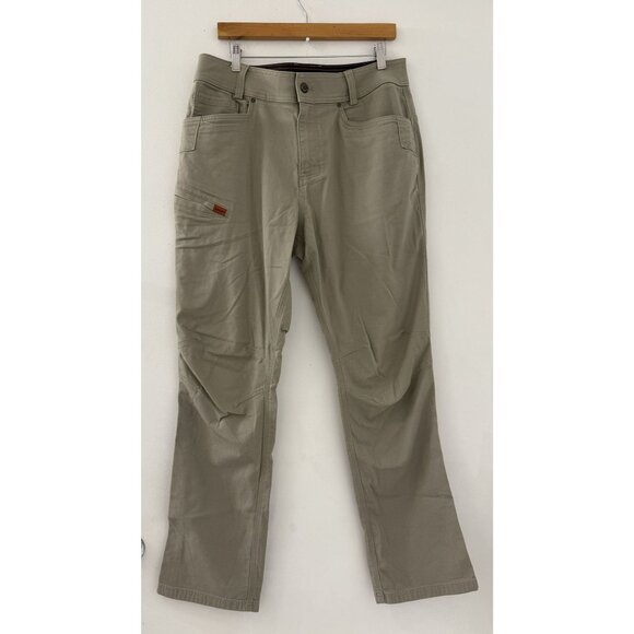 BRUNT Work Pant The Torra Men's Everyday Work Pant Size 34x34 In Tan Workwear - Picture 1 of 7